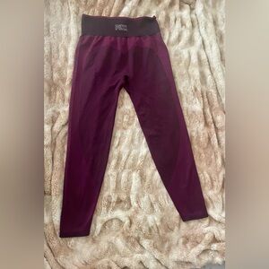 PINK Victoria's Secret Women's Purple Leggings